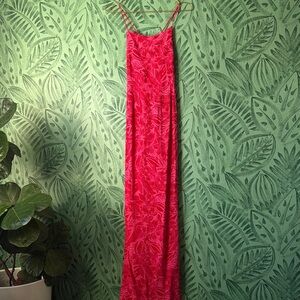 Lusana red/pink sundress nwts sz S Miriah Luca